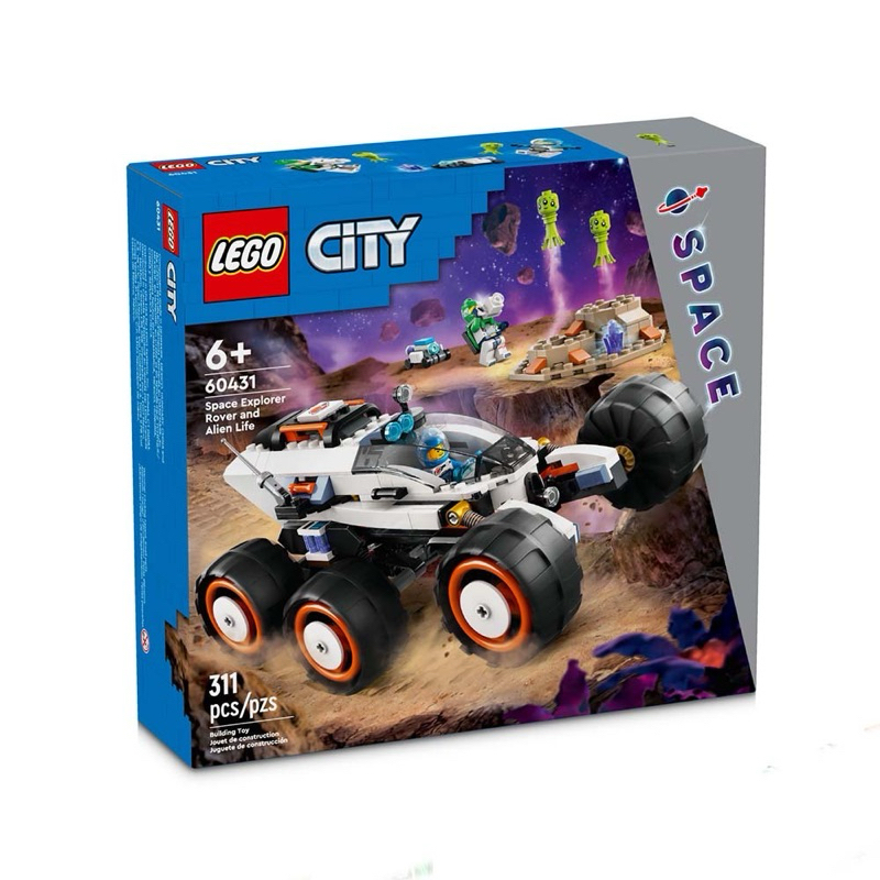Home&amp;brick LEGO 60431 太空探測車和外星生物 City