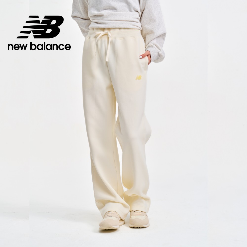 【New Balance】 NB SDS撞色縫線腰抽繩長褲_女性_米杏色_AWP41332CIC