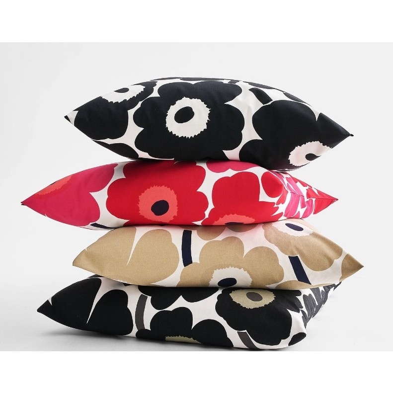 【當天出貨】芬蘭 Marimekko 經典罌粟花抱枕套 50 x 50公分_可加購IKEA枕心