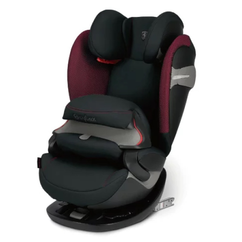 德國 Cybex Pallas x 法拉利黑 汽車安全座椅S-fix