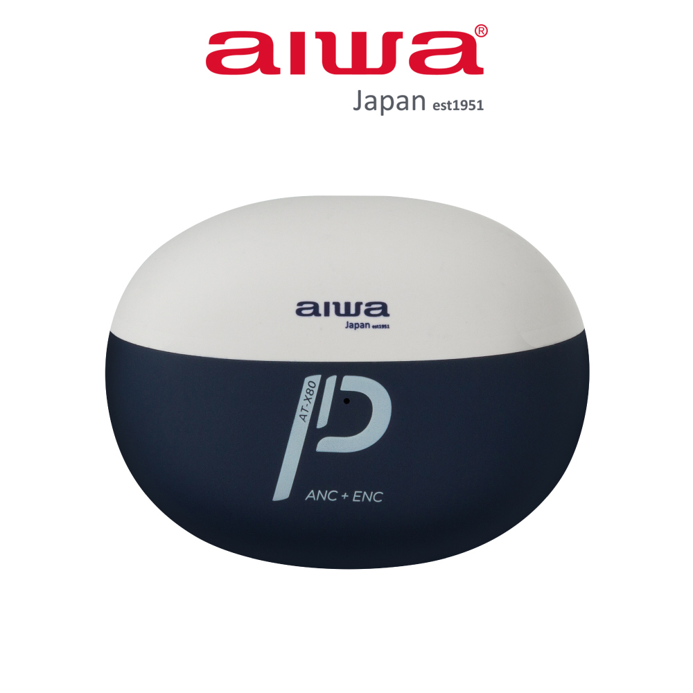 AIWA 愛華 真無線藍牙耳機 AT-X80PANC