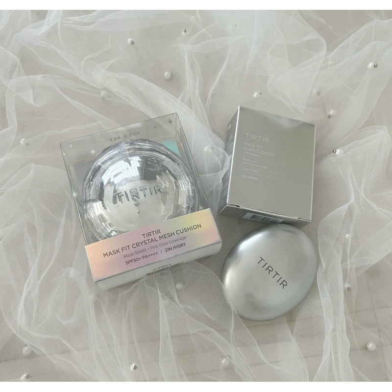 日本連線🇯🇵「預購」TIRTIR最新寶石版 銀色氣墊粉餅 72小時不脫妝不沾口罩玻尿酸保濕成分