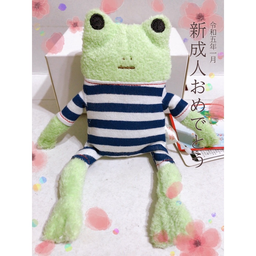 筑筑大百貨madge0521(小吊飾9) Frog 青蛙 日本 SHINADA 吊飾 療愈 包包掛件 生日禮物交換禮物
