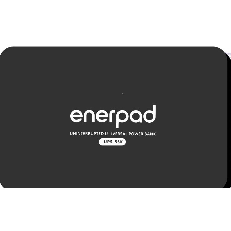 enerpad UPS55K 最小的萬用不斷電系統 可攜帶行動電源  電腦 伺服器 數據機必備  贈品BAG160