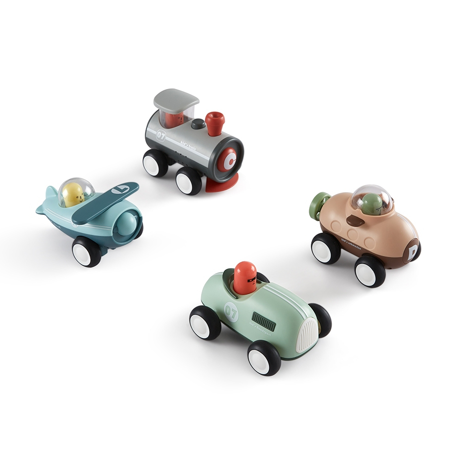 【Arolo質感聲光慣性車玩具】交通工具系列 學習玩具 幼兒玩具 聲光小汽車 慣性車 小汽車 小汽車玩具
