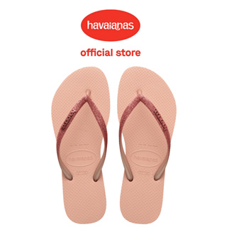 Havaianas 哈瓦仕 拖鞋 夾腳拖 閃亮 粉 Slim Glitter Ii 4146975-9898W