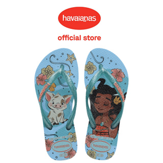 Havaianas哈瓦仕 拖鞋 童鞋 迪士尼 海洋奇緣 Kids Slim Princess 4123328-0546K