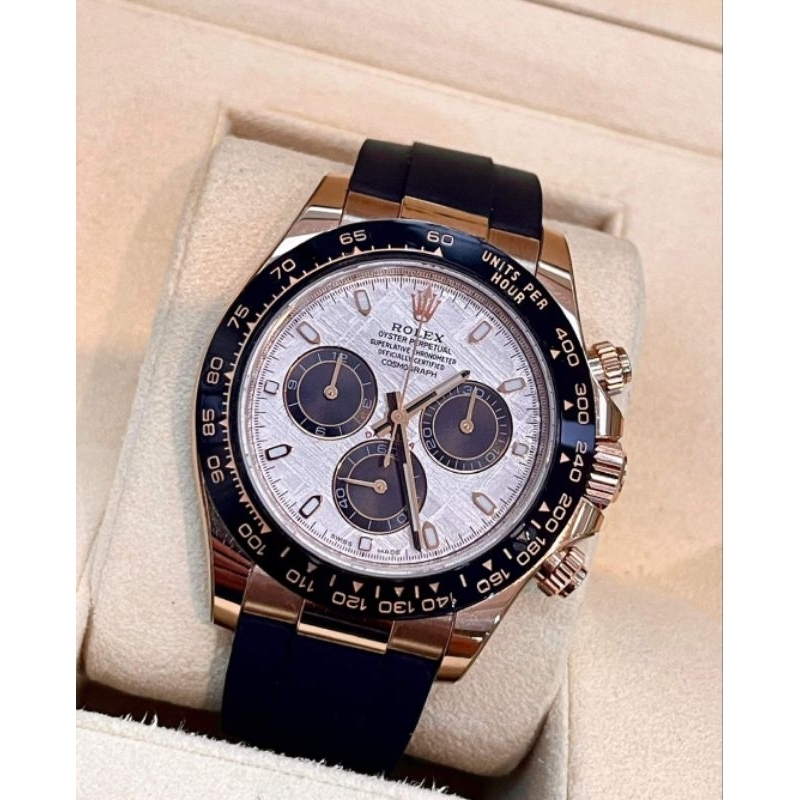 勞力士 116515 巧克力 數字面  DAYTONA 迪通拿 116515LN 玫瑰金 ROLEX