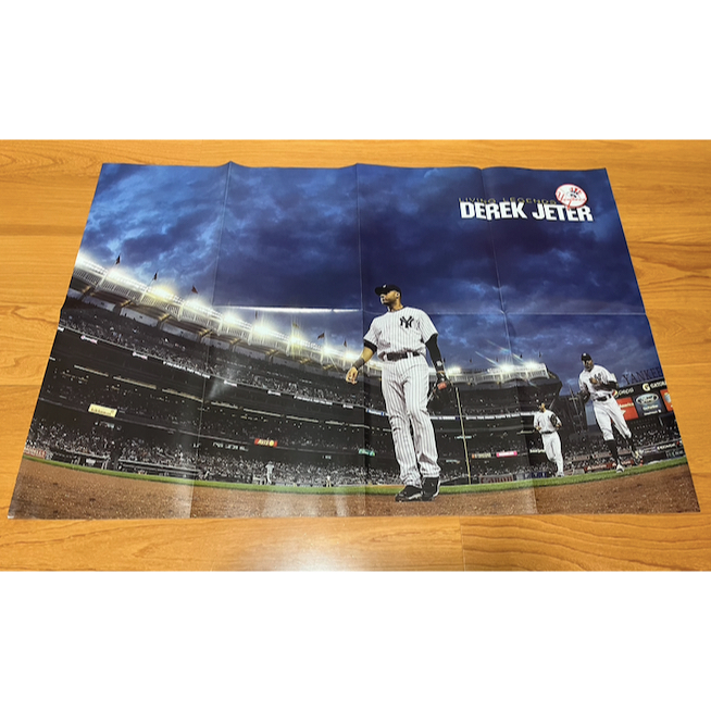 棒球系列 MLB 紐約洋基 New York Yankees Derek Jeter 海報