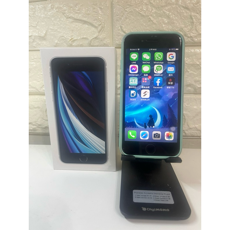 二手機 iPhone SE平價版iPhone,白色,記憶體128gb