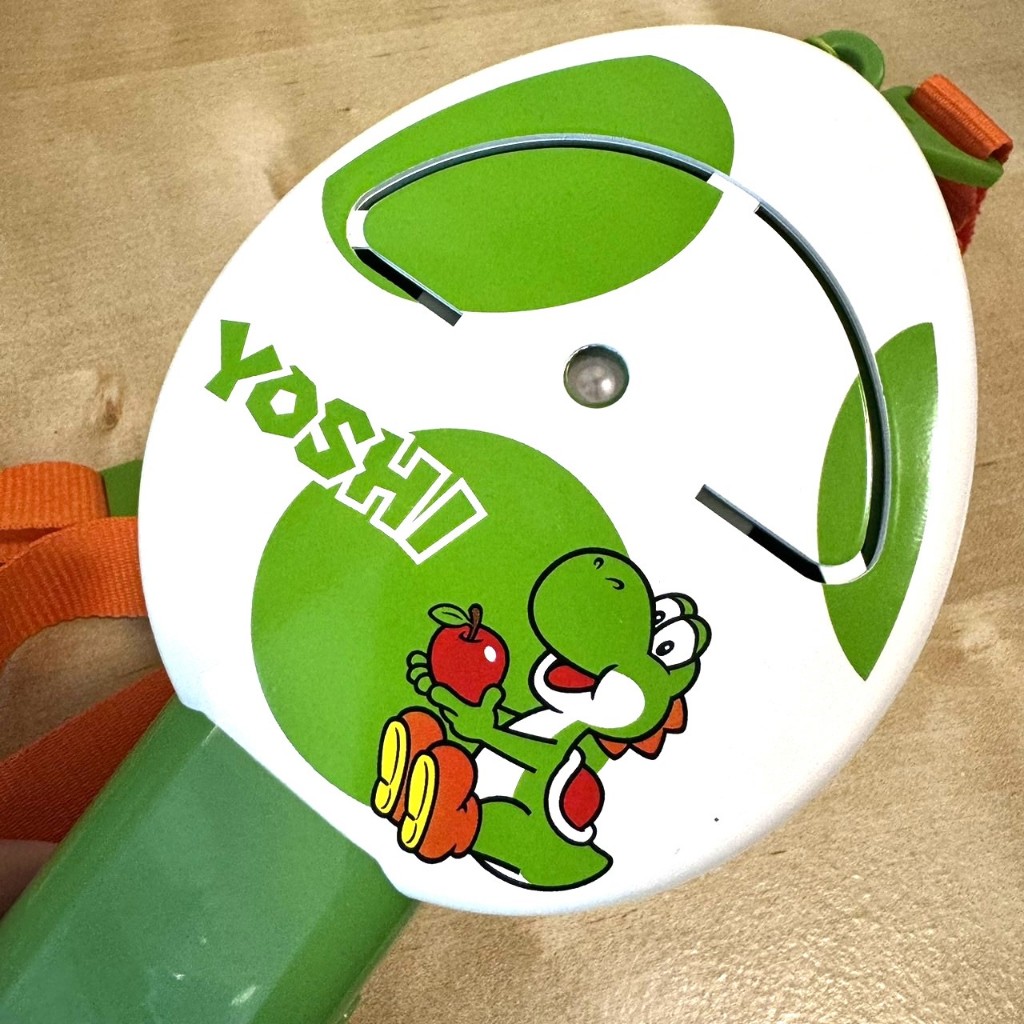 【二手】 日本環球影城 任天堂 耀西 Yoshi 手持電風扇 掛脖風扇 可噴水霧