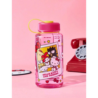 現貨-即將售完角色大集合 HELLO KITTY三麗鷗 角色集合 800ml粉色隨身瓶 水瓶 水壺