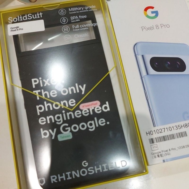 ＜福利品＞犀牛盾 正版原廠Google手機殼 限定版Pixel 8 pro