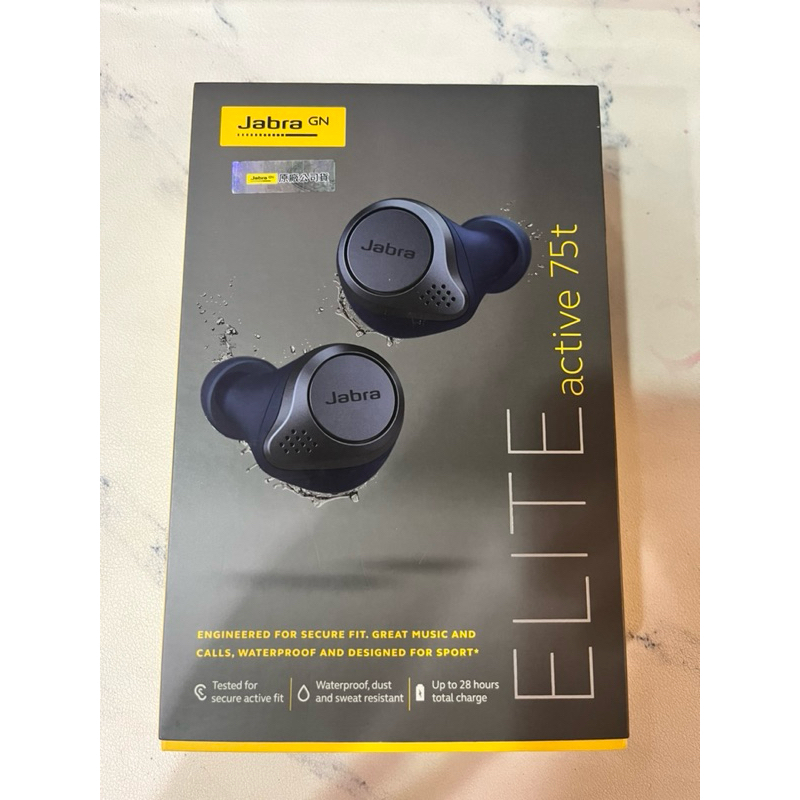 Jabra elite active 75t 藍芽耳機 運動