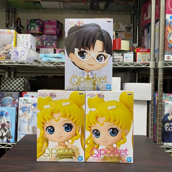 🌀日版客🌀 日版 金證 美少女戰士 Qposket 月野兔 月光仙子 婚紗 地場衛 禮服 QP 景品 公仔