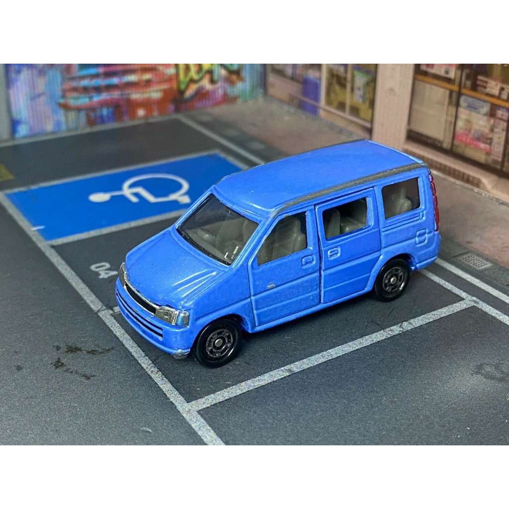 TOMICA-A19-無盒戰損-舊款-Honda Step Wagon-藍