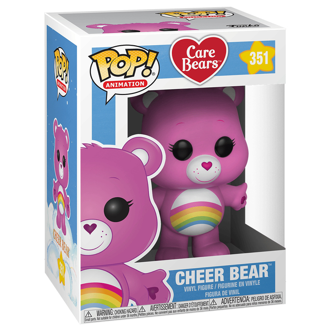 BEETLE FUNKO POP 彩虹熊 天氣熊 CHEER BEAR CARE BEARS CAREBEARS 粉色