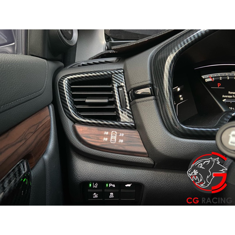 HONDA CRV5 CRV5.5 CRV 安全御守 ORO 胎壓偵測器整合原車面板 多功能顯示 黑色 木紋 銀色