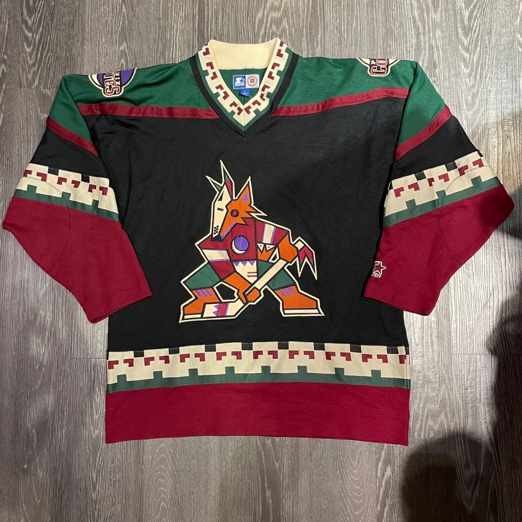 Starter NHL Phoenix Coyotes 刺繡 冰球衣