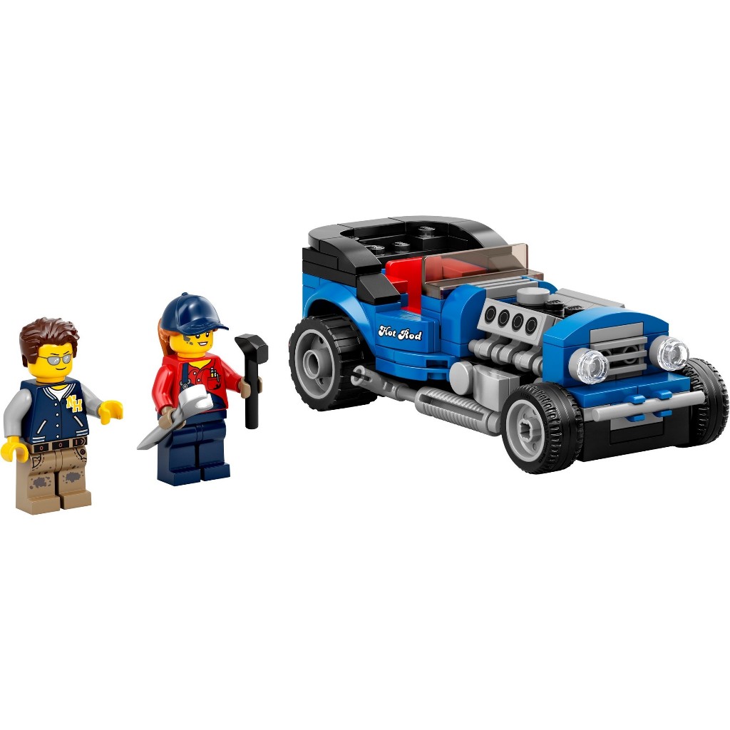 【樂富】二手極新 LEGO 樂高 40409 Hot Rod 復古老爺車 Blue Fury 敞篷車 台中可面交