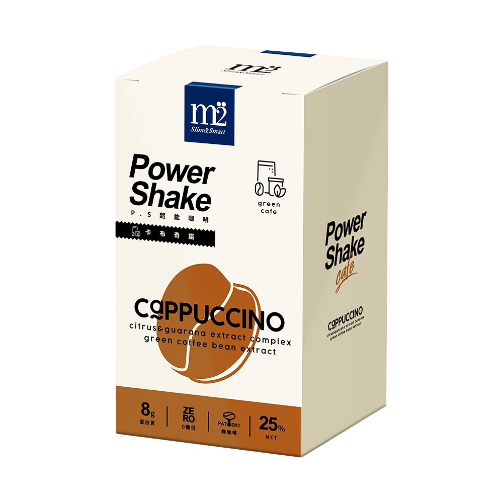 【m2美度】美度  超能奶昔  咖啡 代餐 (7包/盒)-舊款