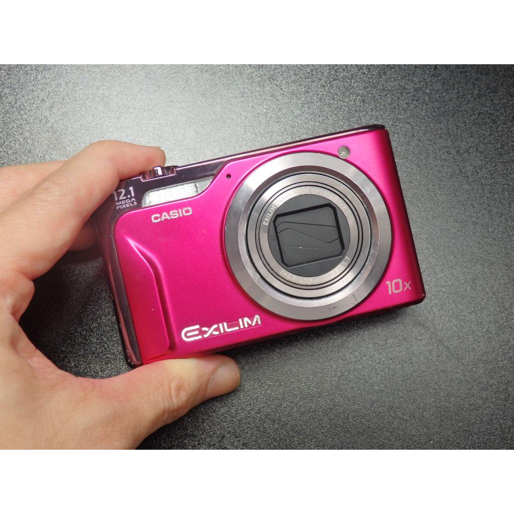 &lt;&lt;老數位相機&gt;&gt; CASIO EXILIM EX-H10 (CCD / 10X光學變焦 / 防手震/高速攝影/紅)