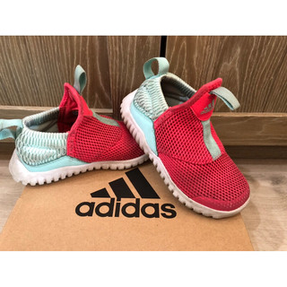 二手 愛迪達Adidas女童15cm休閒運動鞋（已清洗）