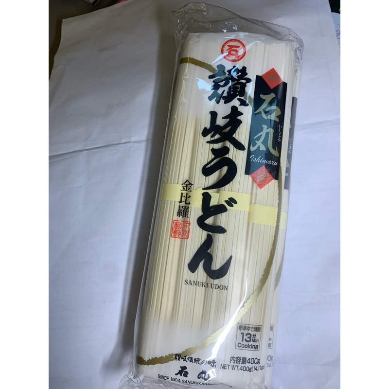 COSTCO 日本進口 石丸製麵 讚岐細烏龍麵 400g*3包