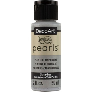 DecoArt 石板灰色 Slate Grey 59 ml Americana Pearls 珍珠顏料 - DAP68