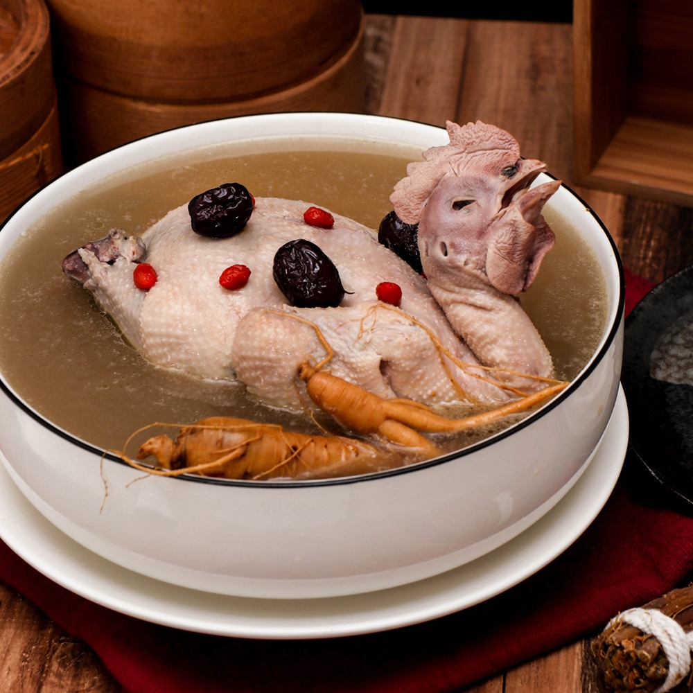 【巧食家】何首烏人參糯米雞湯 3.5kg 加熱即食 年菜