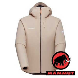 【MAMMUT 長毛象】Rime男彈性保暖連帽化纖外套『薩凡納褐』1013-02110 戶外 登山 健行 露營 休閒 時