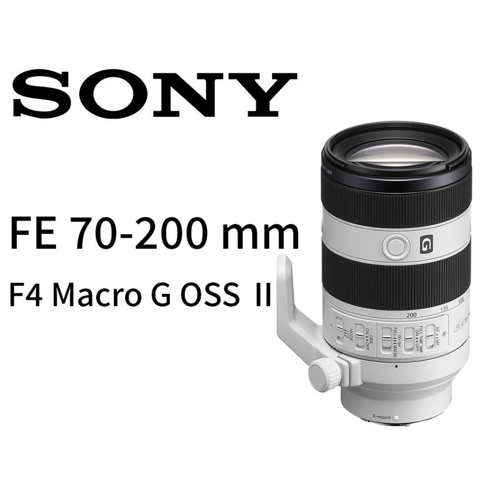 SONY  FE 70-200 mm F4 Macro G OSS Ⅱ  SEL70200G2鏡頭 平行輸入 平輸