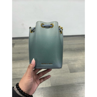 二手 Charles & Keith Marlowe 漸變水桶包 小ck 女包 鏈條 小資 小包 美人魚配色