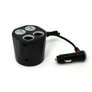 臺灣製 Cliff Top 車用 車充 杯式車用充電器 6.6A 4孔USB + 2孔點菸器插座 車充擴充 點煙器擴充