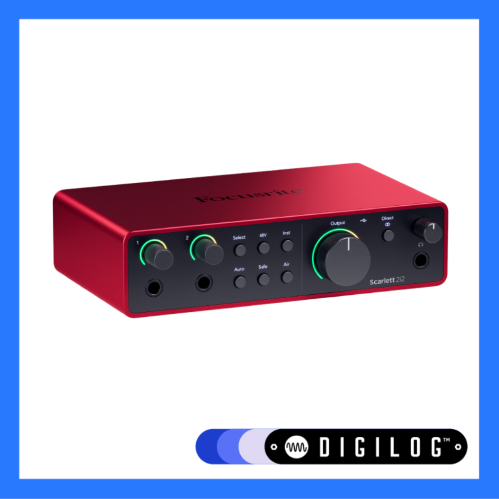 Focusrite Scarlett 2i2 4th USB-C 錄音介面 聲卡 第四代