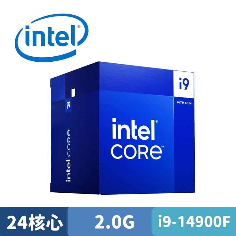 Intel Core i9-14900F 中央處理器 盒裝