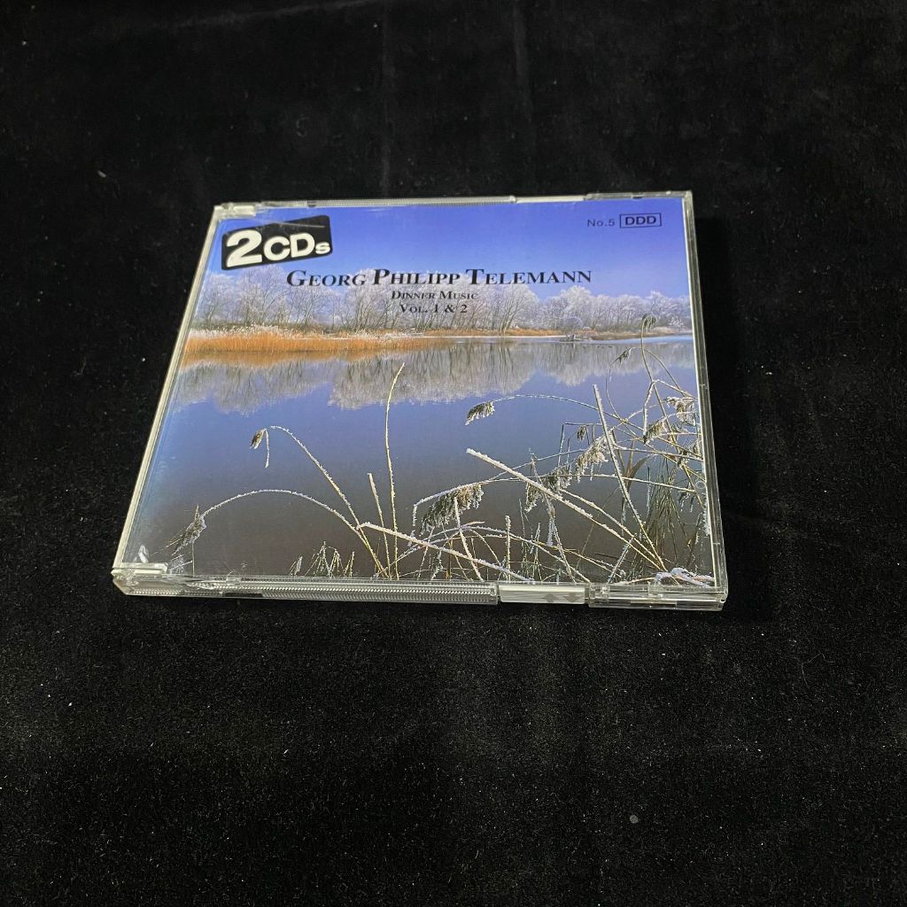 二手 CD 泰勒曼 Georg Philipp Telemann Dinner Music 古典音樂 日版 G箱