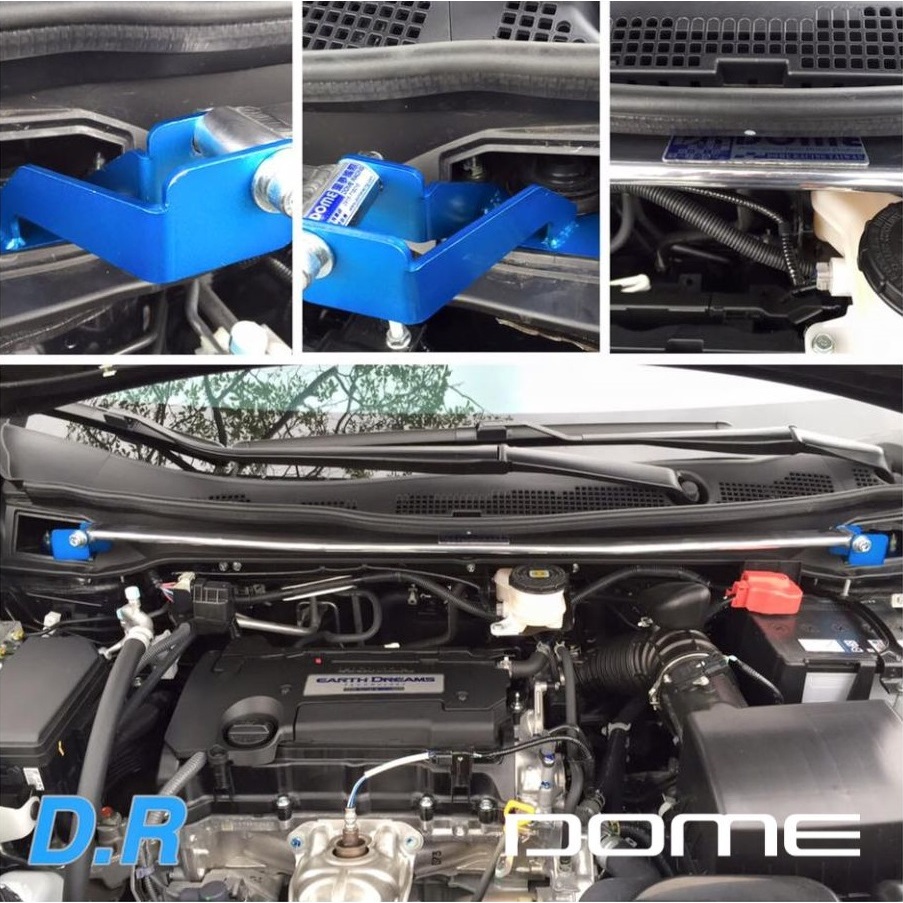 『整備區』D.R DOME RACING 引擎室拉桿 HONDA ODYSSEY RC1 2015+ 前上拉桿 奧德賽