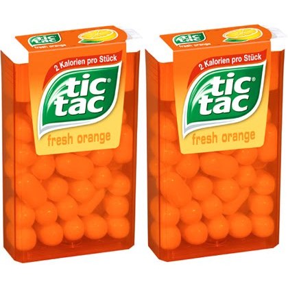 現貨 Tic Tac 薄荷糖 橘子 Orange 口含糖 低卡 淨重14.5g 代購