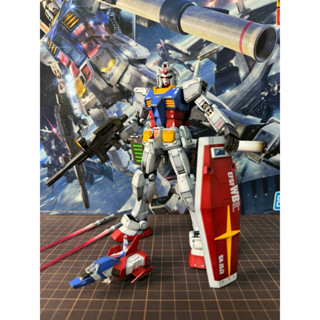 MG 1/100 Rx 78-2 3.0 代工 萬代 鋼彈 初鋼 輕陰影 塗裝