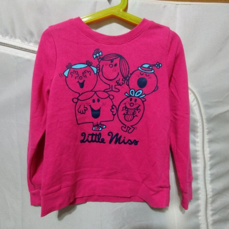 NET Mr. Men Little Miss 粉色長袖上衣