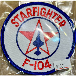 RBF絕版 F-104 STARFIGHTER PATCH 臂章 ARM-F104SF
