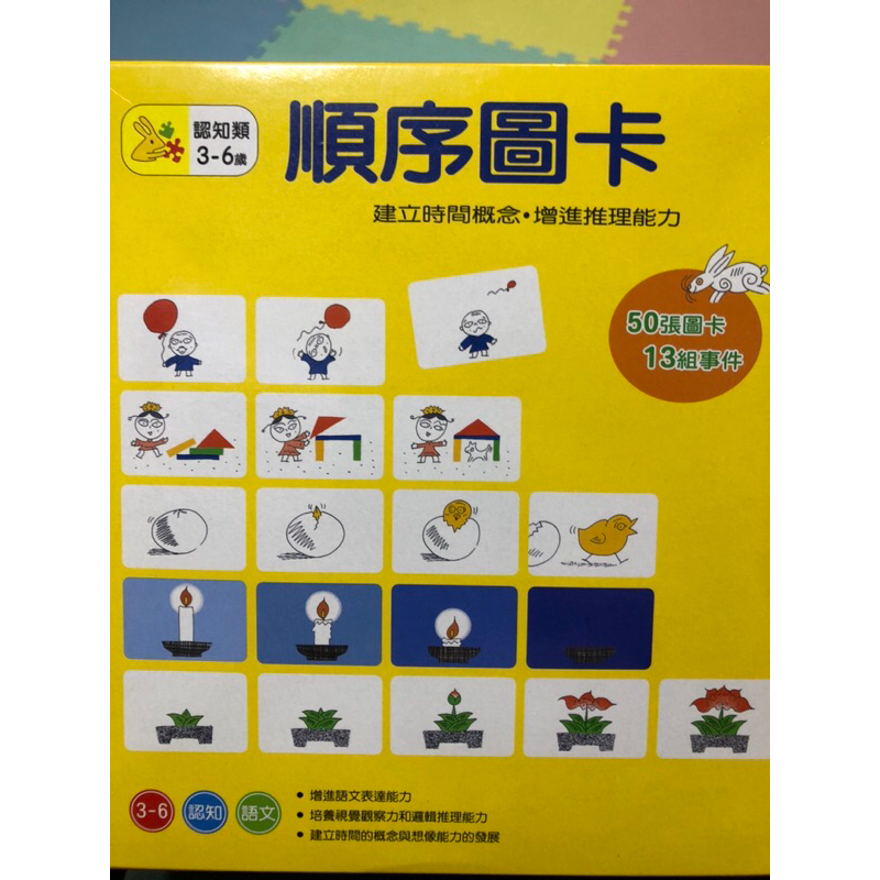 信誼順序圖卡3-6歲