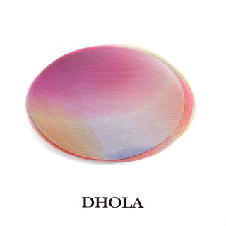 dhola｜【9cm珍珠紗彩虹圓片】diy素材 手工藝 珠光 紗圓片 幾何造型 圓形 朵拉手藝材料店