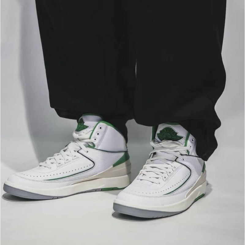➕鞋家➕ 特價 男鞋 Nike Air Jordan 2 Retro 復古 籃球鞋 白綠 DR8884-103