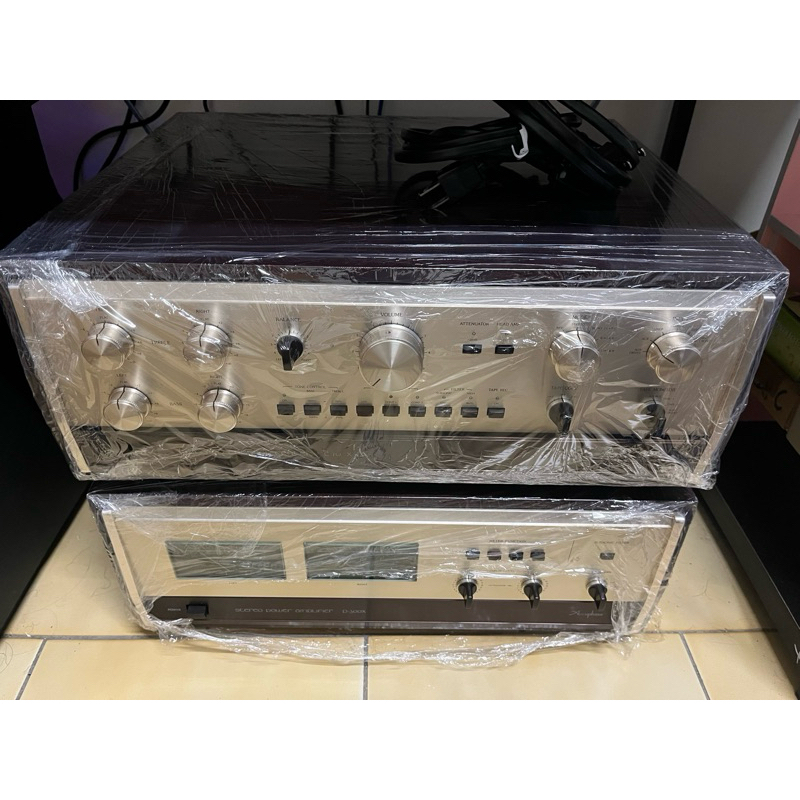 日本 金嗓子 Accuphase C200X P300X 2聲道 前級擴大機 + 後級擴大機 西裝一套