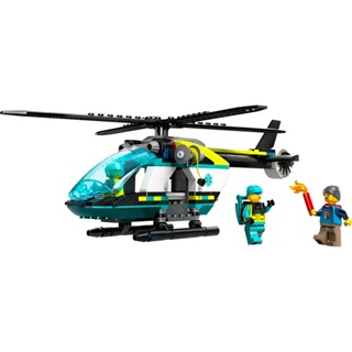 LEGO樂高 City城市系列 緊急救援直升機 LG60405