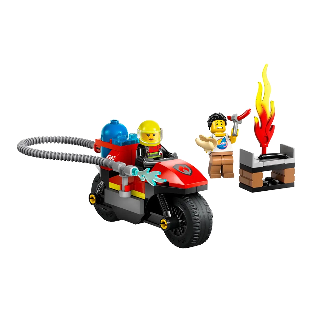 LEGO樂高 City城市系列 消防救援摩托車 LG60410
