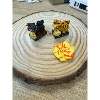 白沙屯媽祖婆過香爐 迷你可愛小虎爺 過完爐出貨 附贈媽祖婆平安符 媽祖加持保佑 山邊媽 大甲媽