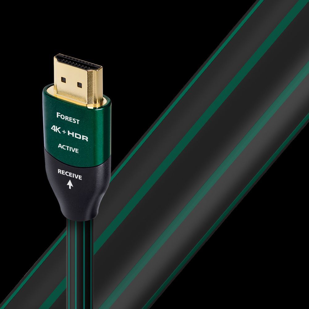 AudioQuest 美國 Forest 森林 HDMI線 2.0版 數位訊號線 15.0米 含銀0.5% 支援3D